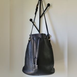 Coach Nicholas Black Drawstring Bucket Shoulder Bag